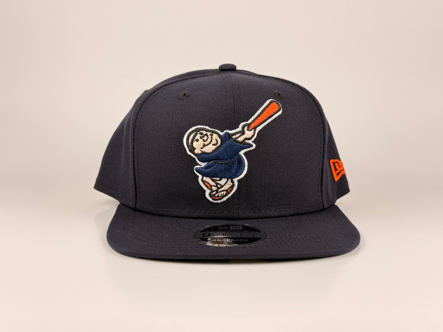 San Diego Padres Swinging Friar MLB New Era Cap 9FIFTY Snapback Hat Navy Blue