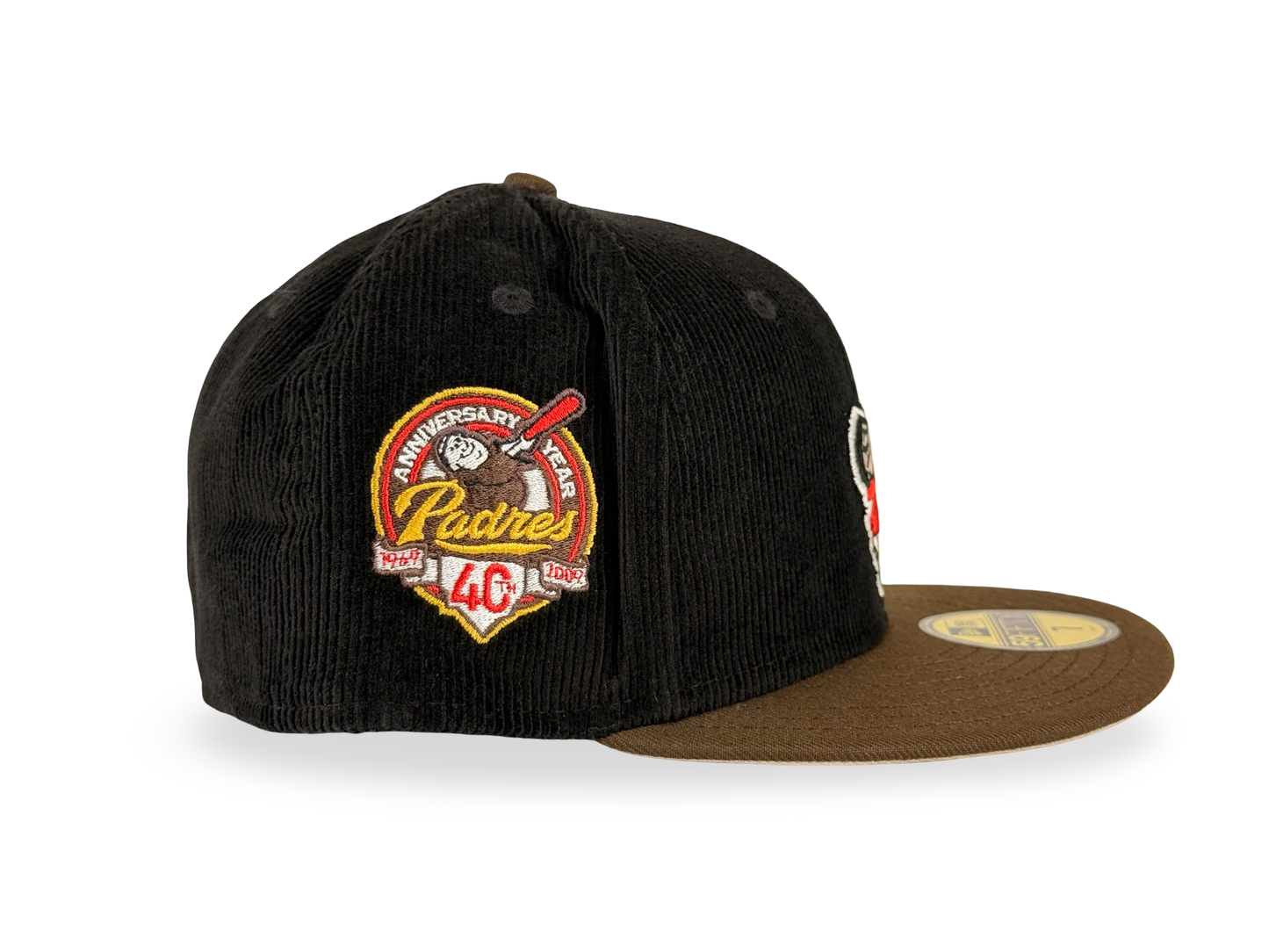 San Diego Padres Swinging Friar MLB New Era Cap 59FIFTY Fitted Hat