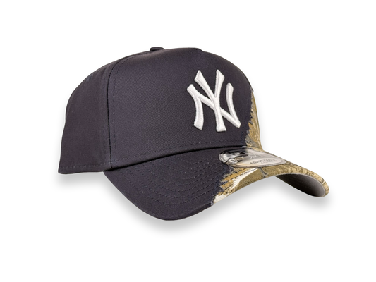 New York Yankees Real Tree Camo MLB New Era Cap 9FORTY A-Frame Snapback Hat