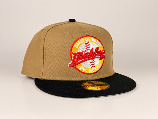 Diablos Rojos del Mexico LMB New Era Cap 59FIFTY Fitted Hat