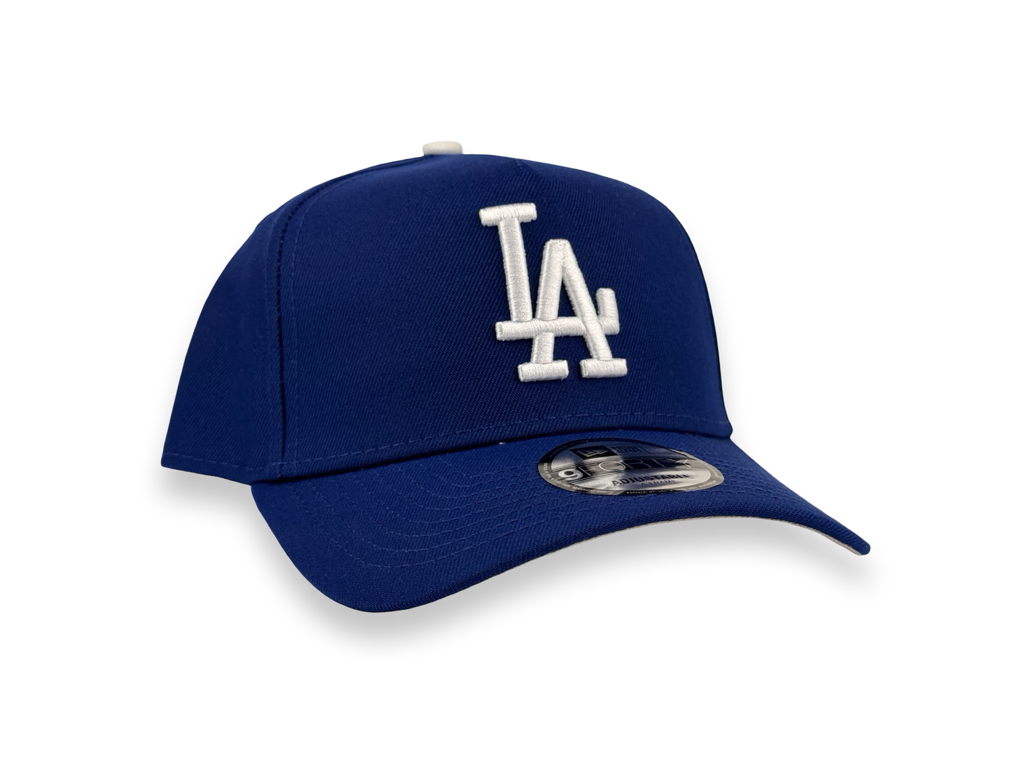Los Angeles Dodgers MLB New Era Cap 9FORTY A-Frame Snapback Hat Blue