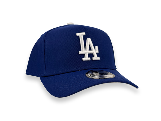 Los Angeles Dodgers MLB New Era Cap 9FORTY A-Frame Snapback Hat Blue