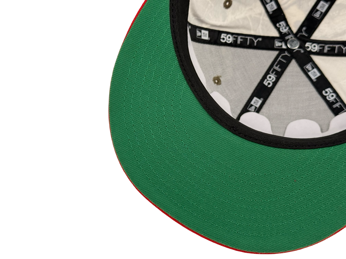 Mexico (Glow in the Dark) WBC New Era Cap 59FIFTY Fitted Hat Real Tree Camo Mexico Flag Side Patch