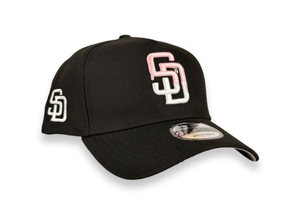 San Diego Padres Pink Drip MLB New Era Cap 9FORTY Snapback Hat