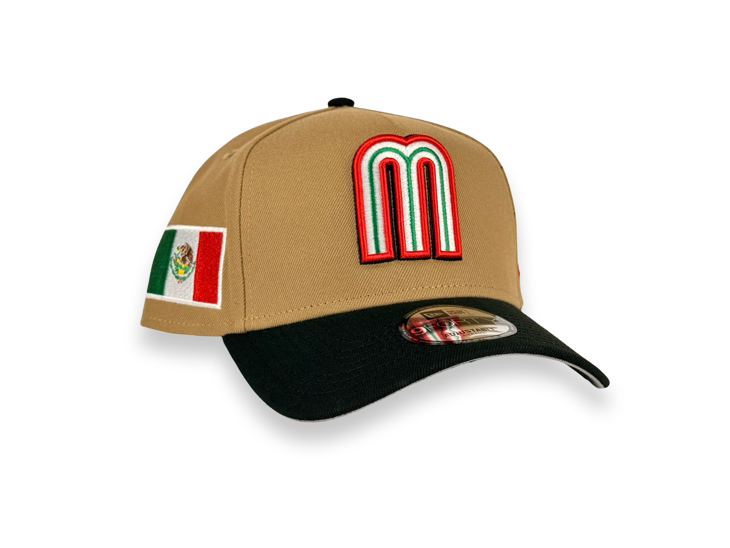 Mexico WBC New Era Cap 9FORTY A-Frame Snapback Hat
