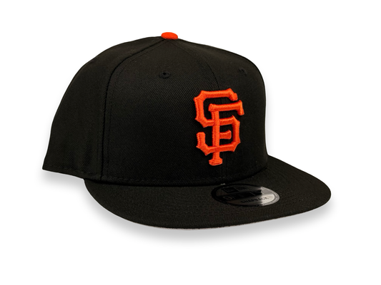 San Francisco Giants MLB New Era Cap 9FIFTY Snapback Hat Black