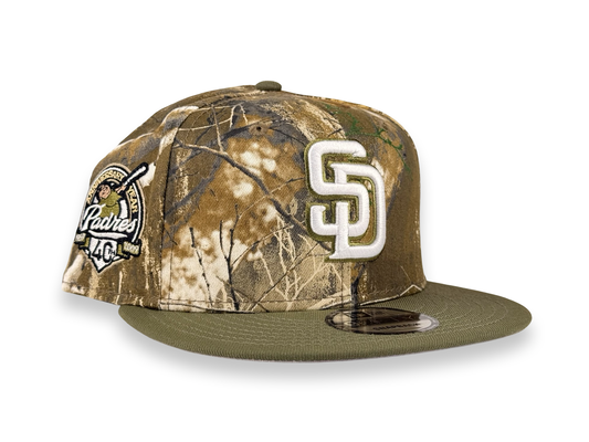 San Diego Padres Real Tree MLB New Era Cap 9FIFTY Snapback Hat