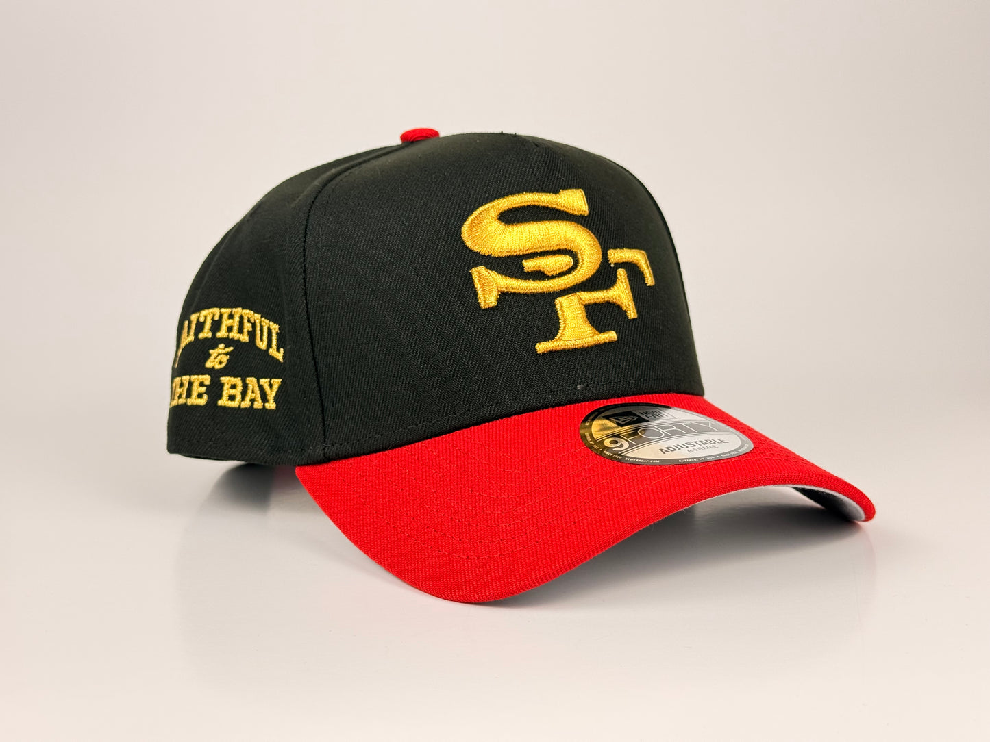 San Francisco 49ers “Faithful to the Bay” New Era Cap 9FORTY A-Frame Snapback Hat