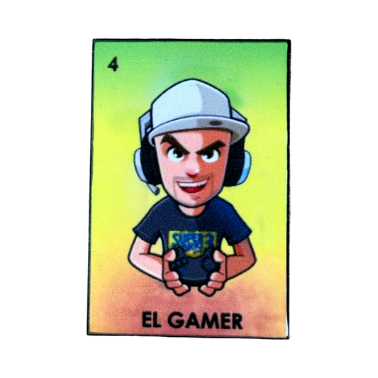 La Loteria “El Gamer” Hat Pin