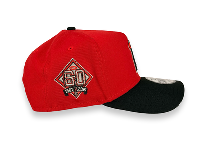 Anaheim Angels MLB New Era Cap 9FORTY A-Frame Snapback Hat