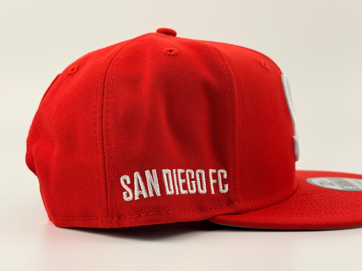 San Diego FC MLS New Era Cap 9FIFTY Snapback Hat Red