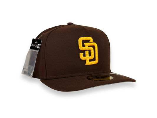 San Diego Padres MLB New Era Cap 59FIFTY A-Frame Fitted Hat