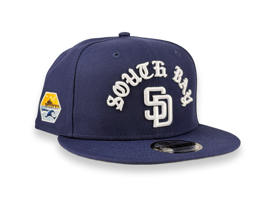 San Diego Padres “South Bay” Script MLB New Era Cap 9FIFTY Snapback Hat