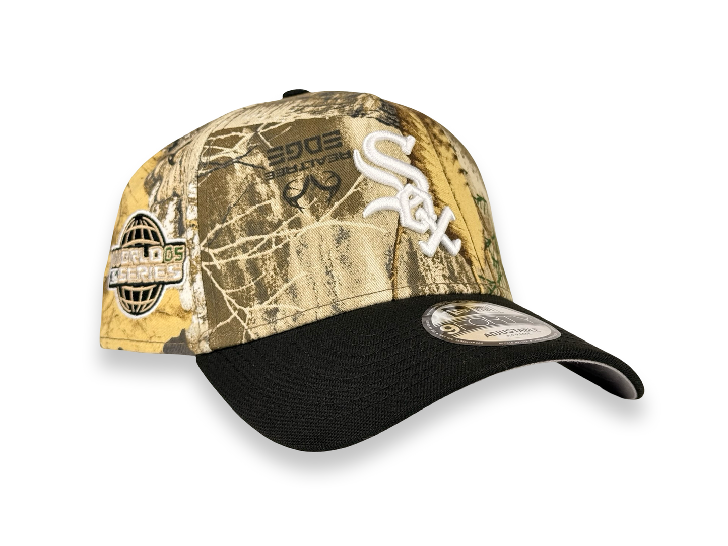 Chicago White Sox Real Tree MLB New Era Cap 9FORTY A-Frame Snapback Hat