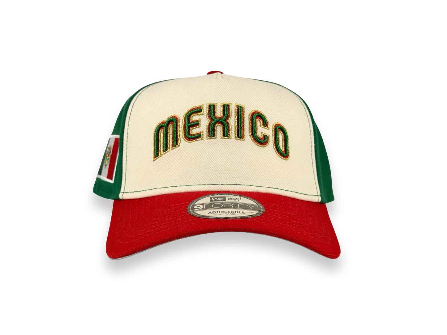 Mexico WBC New Era Cap 9FORTY A-Frame Snapback Hat
