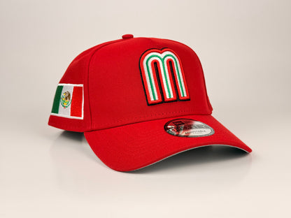 Mexico World Baseball Classic New Era Cap 9FORTY A-Frame Snapback Hat