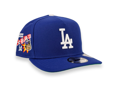 Los Angeles Dodgers MLB New Era Cap 9FIFTY A-Frame Pre-Curved Snapback Hat