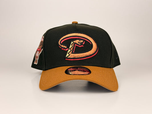 Arizona Diamondbacks Serpiente “D” New Era Cap 9FORTY A-Frame Snapback Hat