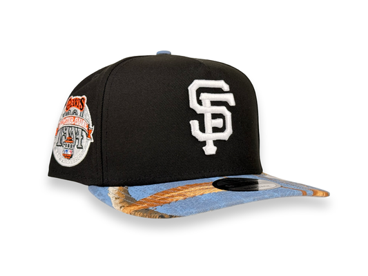 San Francisco Giants MLB New Era Cap 9FIFTY A-Frame Snapback Pre-Curved Visor