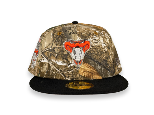 Arizona Diamondbacks Real Tree MLB New Era Cap 59FIFTY Fitted Hat