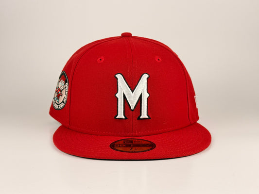 Diablos Rojos del Mexico LMB New Era Cap 59FIFTY Fitted Hat