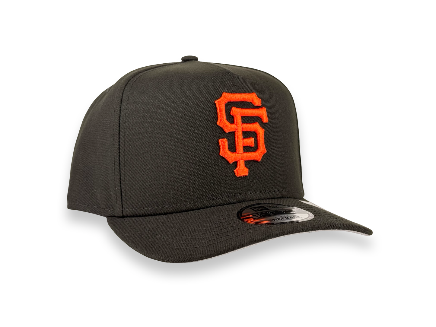 San Francisco Giants MLB New Era Cap 9FIFTY A-Frame Pre-Curved Snapback Hat