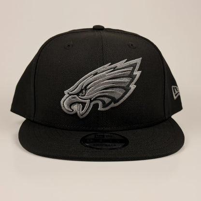 Philadelphia Eagles NFL New Era Cap 9FIFTY Snapback Hat Black
