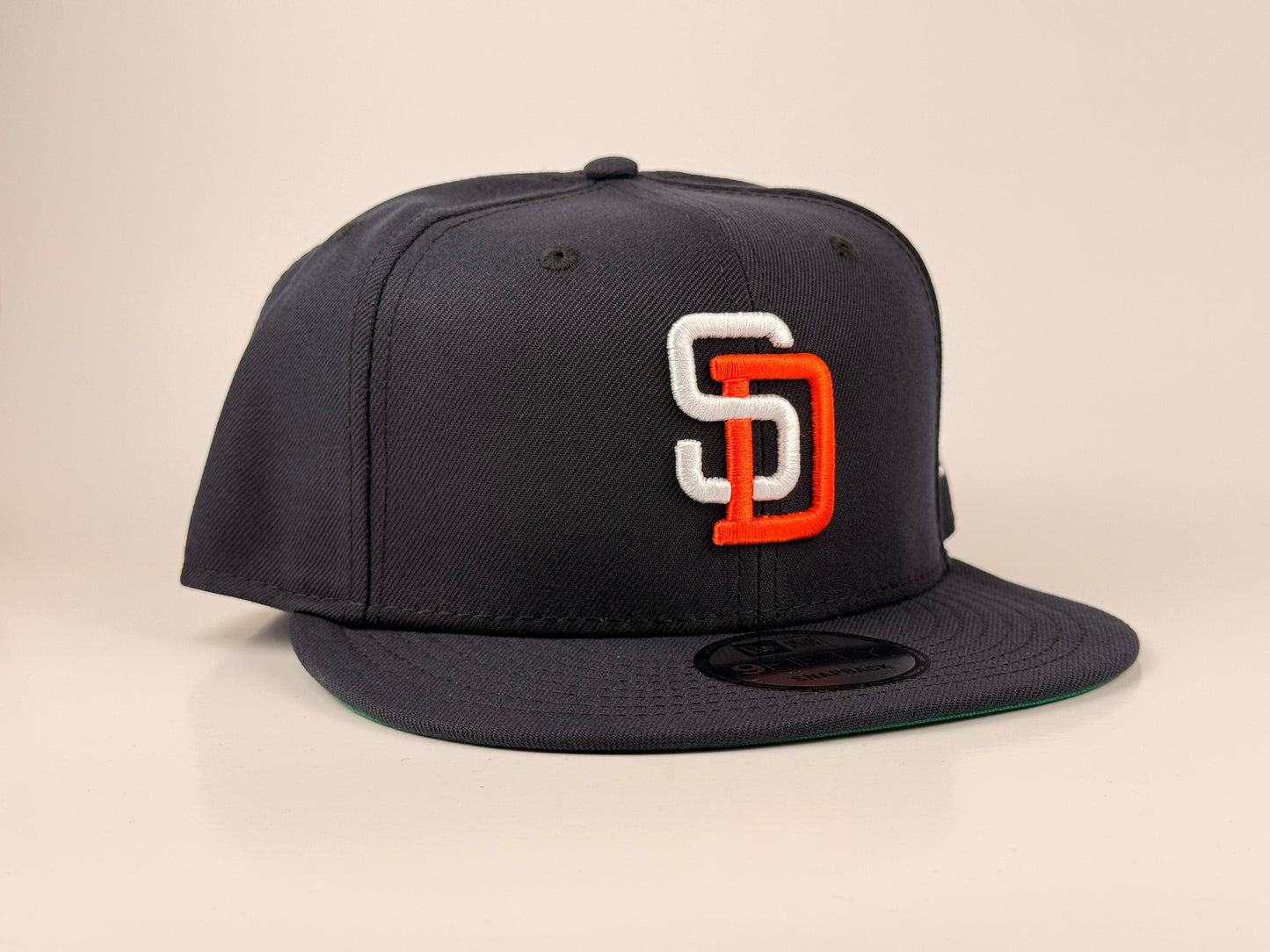 San Diego Padres MLB New Era Cap 9FIFTY Snapback Hat Navy Blue