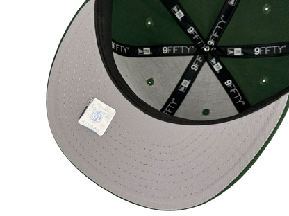 Green Bay Packers NFL New Era Cap 9FIFTY Snapback Hat Green