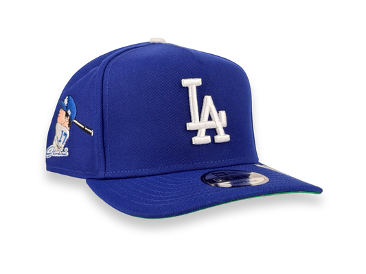 Los Angeles Dodgers MLB New Era Cap 9FIFTY A-Frame Pre-Curved Snapback Hat