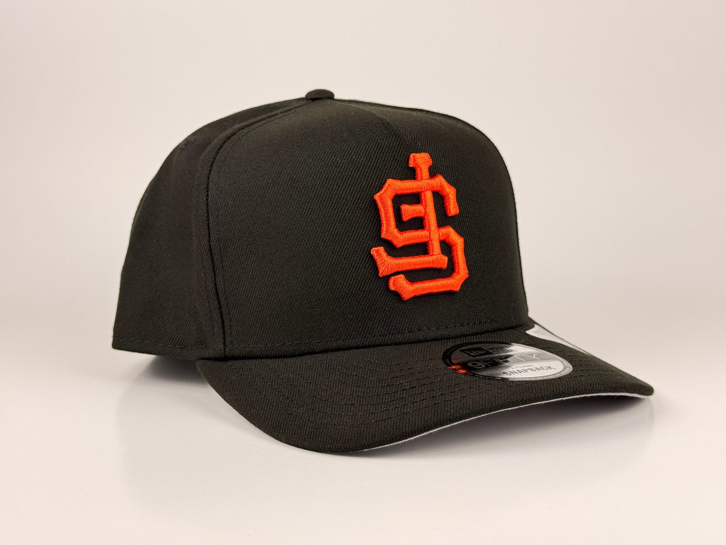 San Francisco Giants MLB New Era Cap 9FIFTY A-Frame Snapback Hat Black