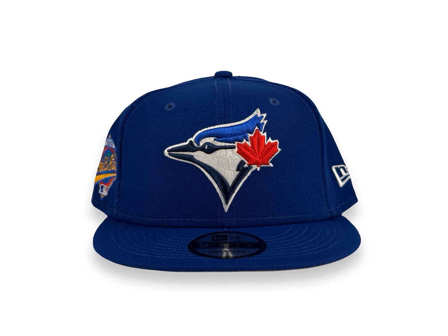 Toronto Blue Jays MLB New Era Cap 9FIFTY Snapback Hat Royal Blue 1993 World Series Side Patch