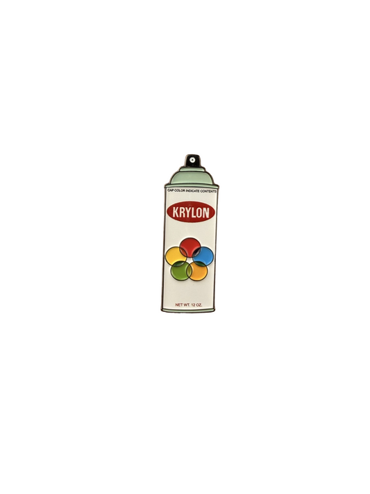 Krylon Spray Can Hat Pin