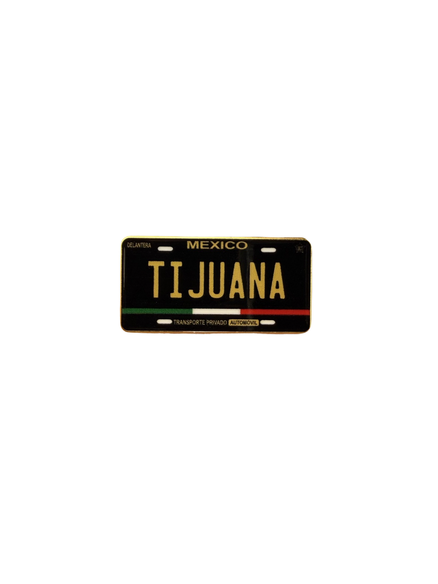 Tijuana Mexico License Plate