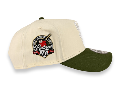 San Diego Padres Rose MLB New Era Cap 9FORTY A-Frame Snapback Hat