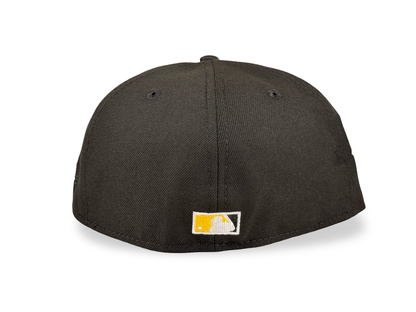 San Diego Padres Swinging Friar MLB New Era Cap 59FIFTY Fitted Hat