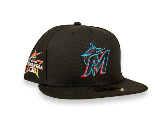 Miami Marlins MLB New Era Cap 59FIFTY Fitted Hat