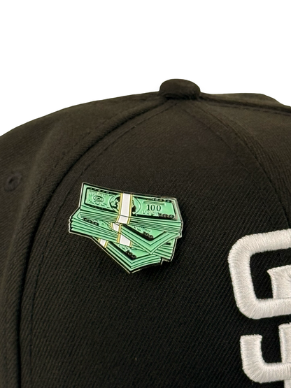 Money Stack Hat Pin