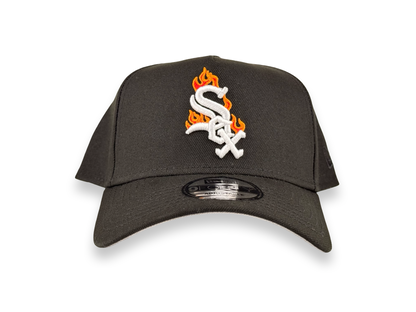Chicago White Sox Flame MLB New Era Cap 9FORTY A-Frame Snapback Hat