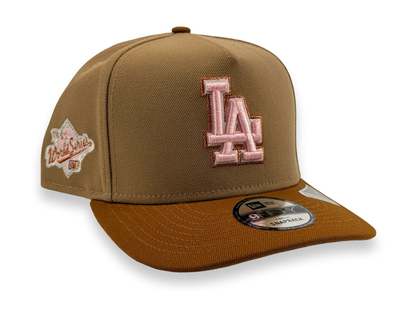 Los Angeles Dodgers New Era Cap 9FIFTY A-Frame Snapback Hat 1988 World Series Side Patch
