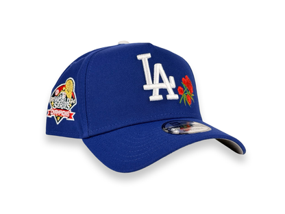 Los Angeles Dodgers Rose MLB New Era Cap 9FORTY A-Frame Snapback Hat