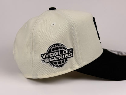 Chicago White Sox New Era Cap 9FORTY A-Frame Snapback Hat 2005 World Series Side Patch