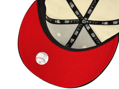 San Diego Padres Script MLB New Era Cap 59FIFTY Fitted Hat
