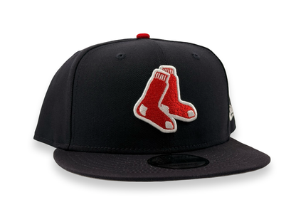 Boston Red Sox New Era Cap 9FIFTY Snapback Hat Navy Blue