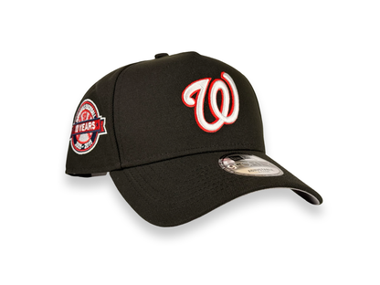 Washington Nationals MLB New Era Cap 9FORTY A-Frame Snapback Hat