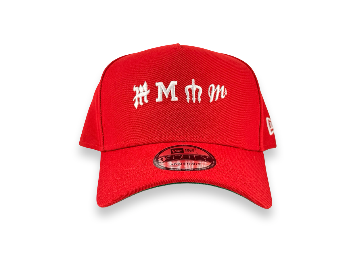 Diablos Rojos del Mexico LMB New Era Cap 9FORTY A-Frame Snapback Hat