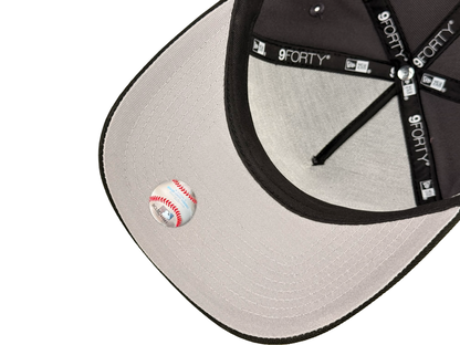 San Diego Padres Old English Script MLB New Era Cap 9FORTY A-Frame Snapback Hat