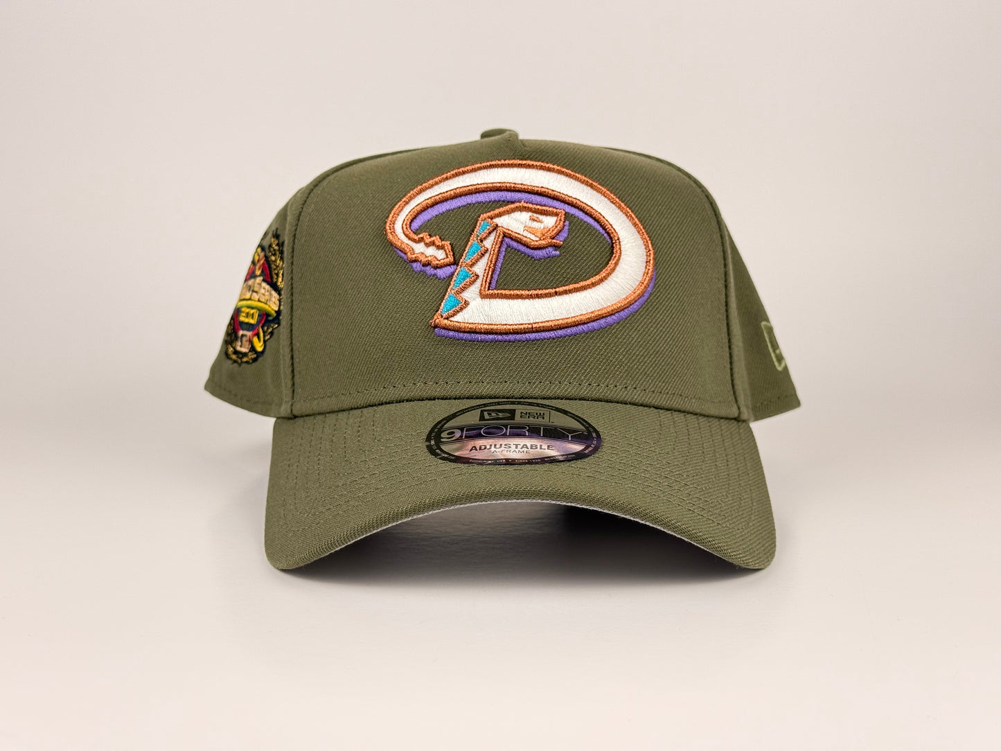 Arizona Diamondbacks Serpiente “D” New Era Cap 9FORTY A-Frame Snapback Hat