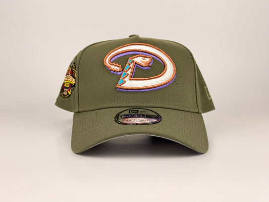 Arizona Diamondbacks Serpiente “D” New Era Cap 9FORTY A-Frame Snapback Hat