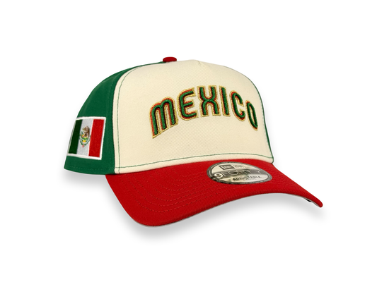 Mexico WBC New Era Cap 9FORTY A-Frame Snapback Hat
